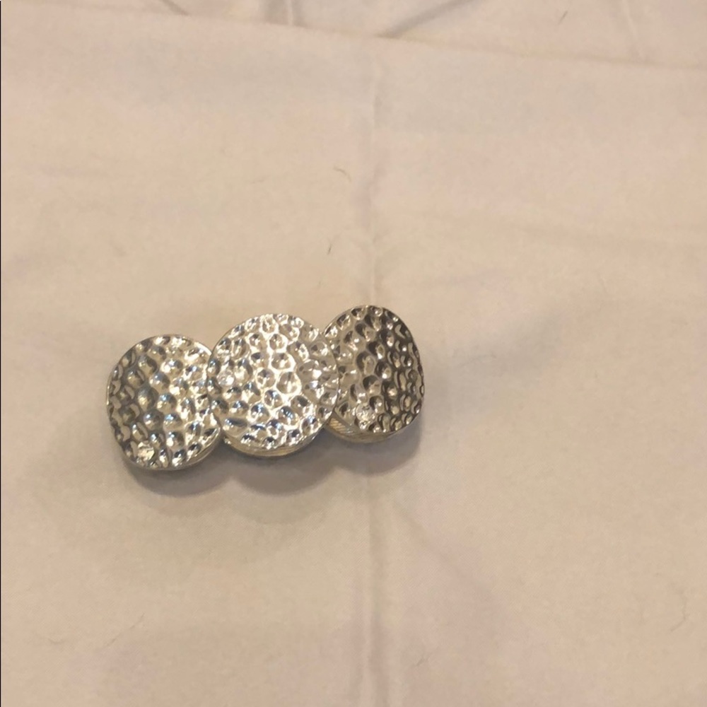 Silver bangle bracelet